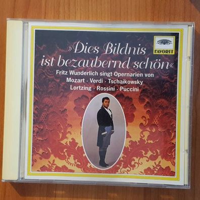 FRITZ Wunderlich dies bildnis ist bezaubernd schön VG+/VG+ (CD Album, Klassik)