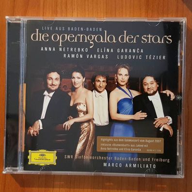 Various die operngala der stars live aus baden baden EX/EX (CD Album, Klassik)