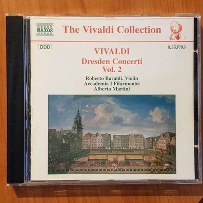 Roberto Baraldi vivaldi dresden concerti vol. 2 NM/EX (CD Album, Klassik, Naxos)