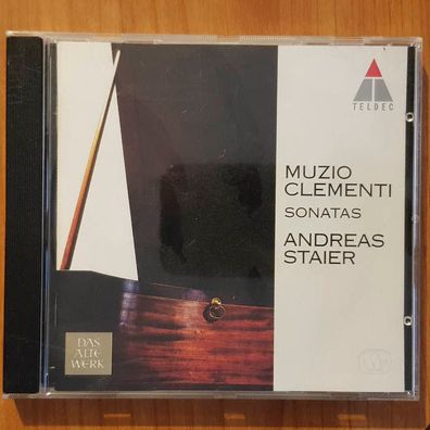 Andreas STAIER muzio clenti sonatas NM/EX (CD Album, Klassik, Teldec)