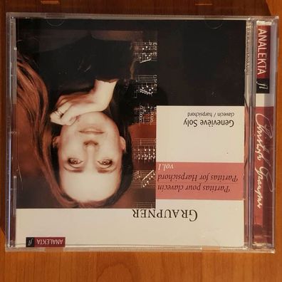 Genevieve SOLY graupner partitas pour claveline vol. 1 VG+/EX (CD Album)
