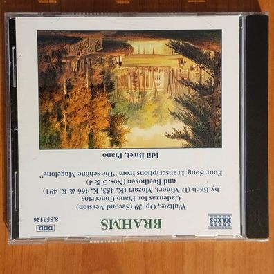 IDIL BERET johannes brahms waltzes op 39 et al EX/EX (CD Album, Klassik, Naxos)