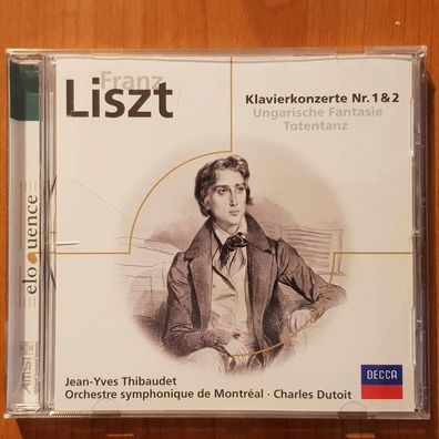 JEAN-YVES Thibaudet franz liszt klavierkonzerte 1&2 EX/EX (CD Album, Klassik)