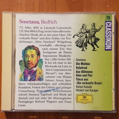 Kubelik / Karajan smetana - classikon 70 VG+/VG+ (CD Album, Klassik, DG)