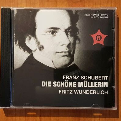 FRITZ Wunderlich schubert - die schöne müllerin NM/EX (CD Album, Klassik)