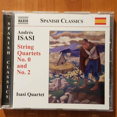 ISASI Quartet andreas isasi string quartet no 0 and 2 NM/EX (CD Album, Klassik)