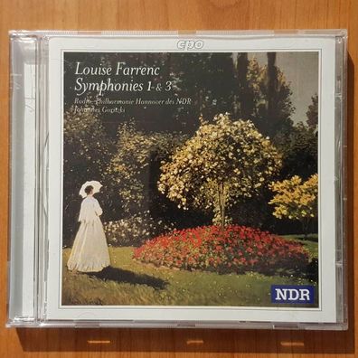 Johannes Goritzki louise farrenc symphony 1 & 3 NM/EX (CD Album, Klassik)