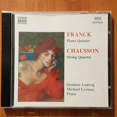 Quatuor LUDWIG franck piano quintet chausson string quartet EX/EX (CD Album)