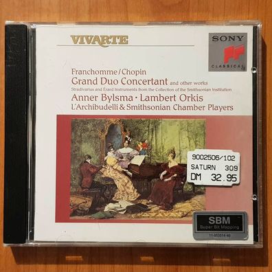 ANNER BLYSMA auguste franchomme grand duo concertant NM/EX (CD Album, Klassik)
