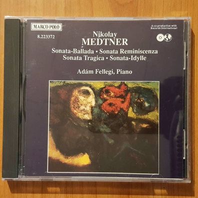ADAM Fellegi nikolay medtner EX/EX (CD Album, Klassik, Naxos)