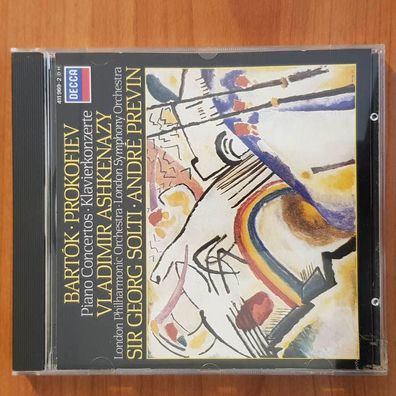 Vladimir Ashkenazy bartok prokofiev piano concertos FULL SILVER Polygram EX/EX