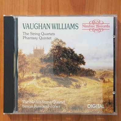 THE MEDICT STRING Quartet vaughan williams string quartets EX/EX (CD Album)