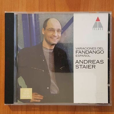 Andreas STAIER variaciones del fandango espanol NM/EX (CD Album, Klassik)