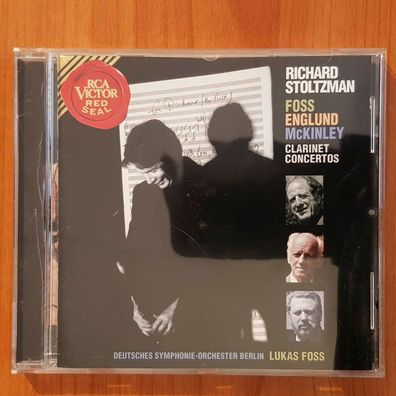 Richard Stoltzman foss englund mckinley clarinet concertos NM/EX (CD Album)