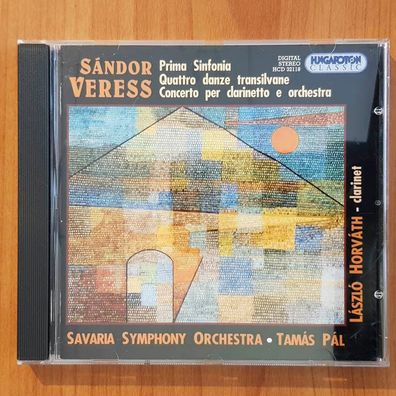 LASZLO Horvath sandor veress prima sinfonia EX/EX (CD Album, Klassik)