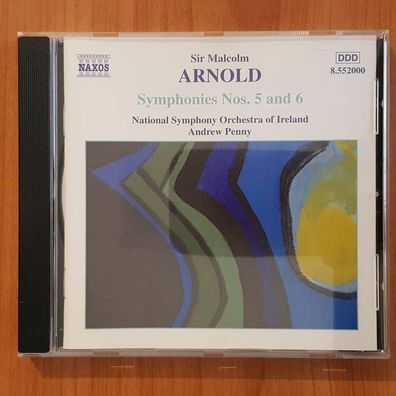 ANDREW PENNY sir malcom arnold symphony 5&6 NM/EX (CD Album, Klassik, Naxos)