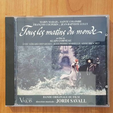 JORDI SAVALL tous les matins du monde VG+/VG+ (CD Album, Klassik)