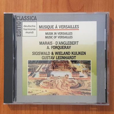 Sigiswald & Wieland Kuijken / GUSTAV Leonhardt musique a versailles NM/EX