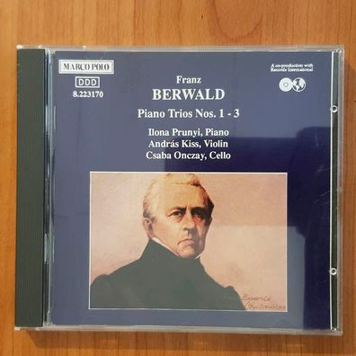 PRUNYI / KISS / ONCZAY franz berwald piano trios 1-3 NM/EX (CD Album, Klassik)