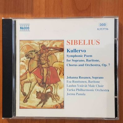 JORMA PANULA sibelius kullervo NM/EX (CD Album, Klassik, Naxos)