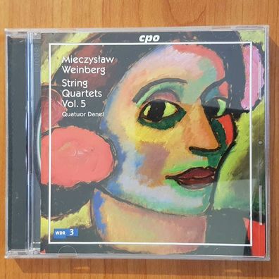 Quatuor DANEL mieczystaw weinberg string quartets vol. 5 VG+/EX (CD Album)