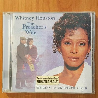 Whitney Houston ost the preachers life EX/EX (CD Album, Soundtrack, Arista)