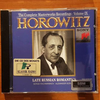 Vladimir Horowitz complete masterworks recordings ix NM/EX (CD Album, Klassik)