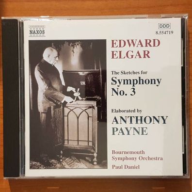 PAUL DANIEL edward elgar sketches for symphony 3 EX/EX (CD Album, Klassik)