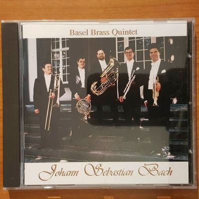 BASEL BRASS Quintet johann sebastian bach NM/EX (CD Album, Klassik, Aurophon)