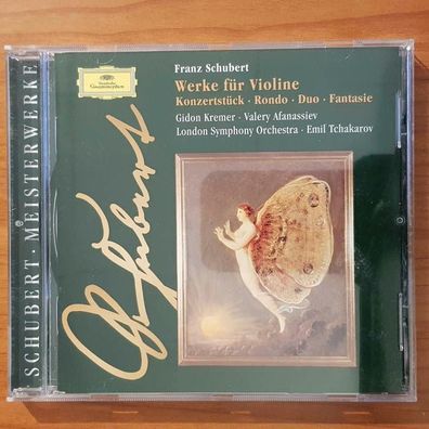 GIDEON KREMER franz schubert werke für violine FULL SILVER NM/EX (CD Album)