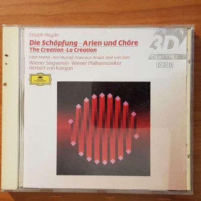 Herbert VON Karajan joseph haydn die schöpfung arien und chöre VG/VG+ (CD Album)