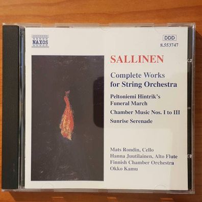 OKKO KAMU aulis salinen complete works for string orchestra NM/EX (CD Album)