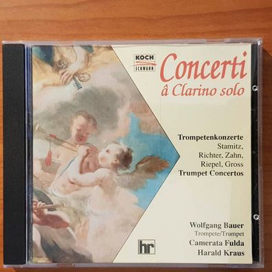 Wolfgang BAUER concerti a clarino solo EX/VG+ (CD Album, Klassik, Koch Schwann)