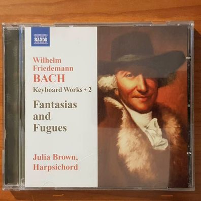 JULIA BROWN wilhelm friedemann bach keyboard works 2 NM/VG+ (CD Album, Klassik)