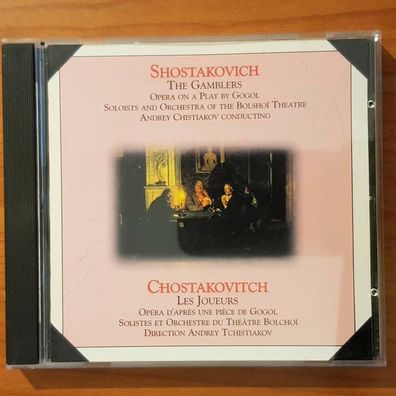 ANDREY Chistiakov shostakovich - the gamblers EX/EX (CD Album, Klassik)