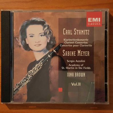 SABINE MEYER carl stamitz - klarinettenkonzerte vol. ii NM/EX (CD Album)