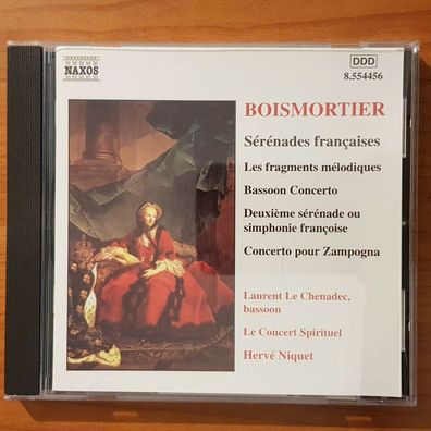 HERVE NIQUET bosmortier serenades francaises EX/EX (CD Album, Klassik, Naxos)