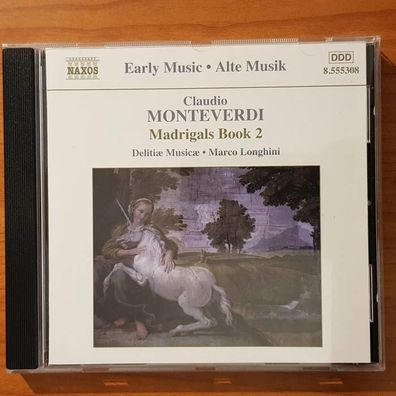 Delitiae Musicae claudio monteverdi madrigal book 2 EX/EX (CD Album, Klassik)