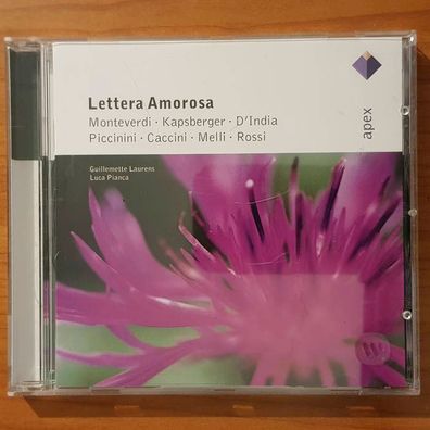 Guillemette Laurens lettera amorosa EX/EX (CD Album, Klassik, Apex)