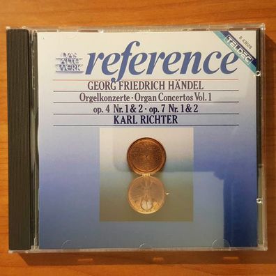 KARL Richter georg friedrich händel EX/EX (CD Album, Klassik, Teldec)