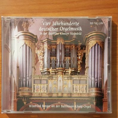 Winfried BERGER vier jahrhunderte deutscher orgelmusik EX/EX (CD Album, Klassik)