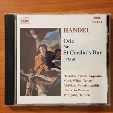 Wolfgang Helbich handel ode for st cecilia's day EX/EX (CD Album, Klassik)