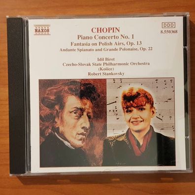 IDIL BIRET chopin piano concerto 1 EX/EX (CD Album, Klassik, Naxos)