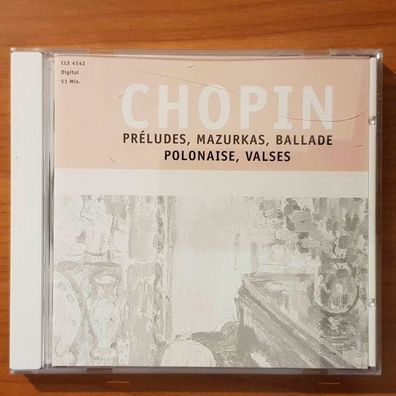 IDA Czernicka chopin preludes mazurkas ballade EX/EX (CD Album, Klassik, ZYX)