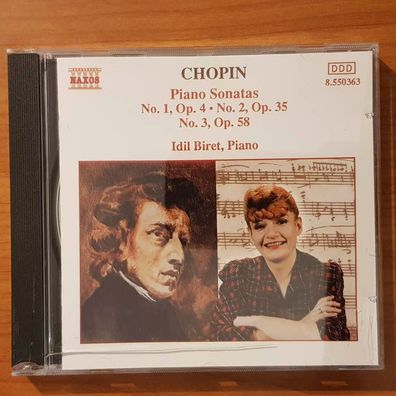 IDIL BIRET chopin piano sonatas 1,2,3 EX/EX (CD Album, Klassik, Naxos)
