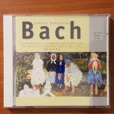 Christiane Jaccottet js bach das wohltemperierte klavier pt 1 1-12 NM/EX