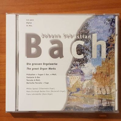 SPANYI / BECKER-FOSS / Lehrndorfer js bach grossen orgelwerke NM/EX (CD Album)