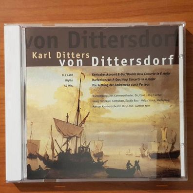 KARL Ditters VON Dittersdorf kontrabass, harfe, andromeda EX/EX (CD Album)