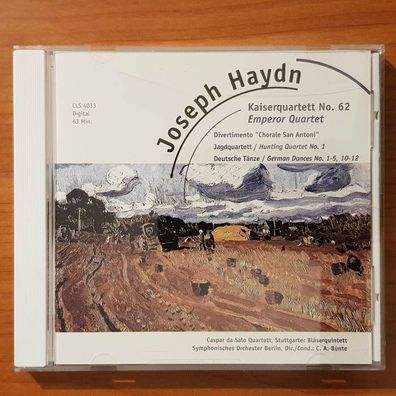 JOSEPH HAYDN kaiserquartett 62 / emperor quartet NM/EX (CD Album, Klassik, ZYX)
