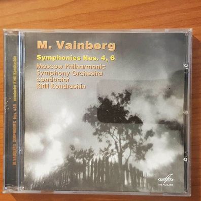 KIRIL Kondrashin vainberg symphonies 4, 6 USSR VG/EX (CD Album, Klassik)